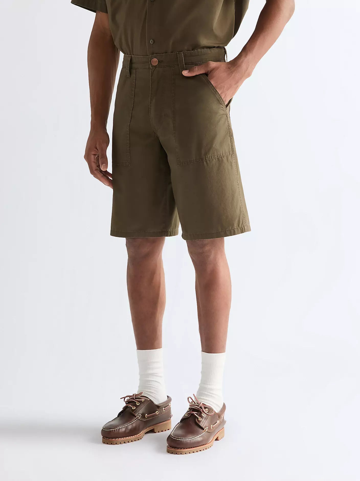 Wrangler Bermuda Uomo Utility Relaxed Fit in Cotone