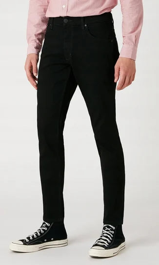 WRANGLER Jeans Regular Straight denim Back to Black “Greensboro”