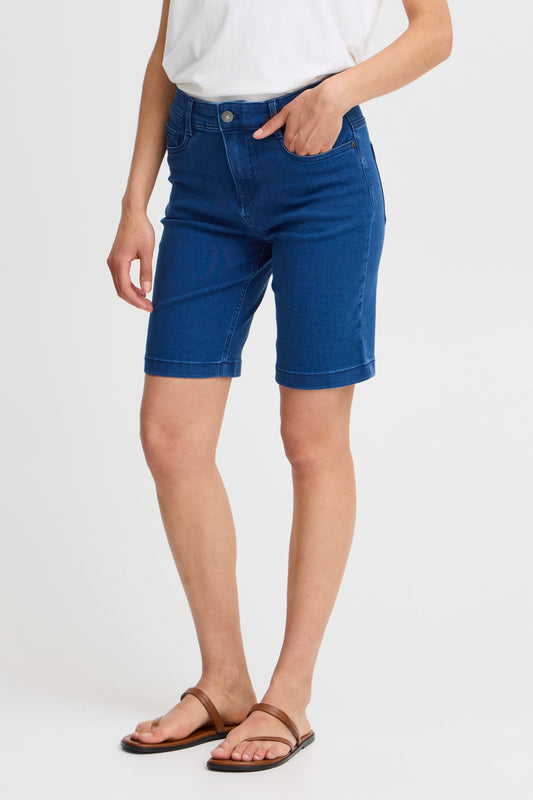 Fransa · Bermuda donna denim blu