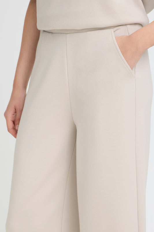 Fransa · Pantaloni donna palazzo cropped