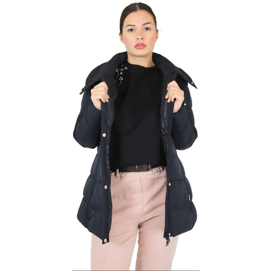 MARINA YACHTING Piumino Donna con collo alto in Poliammide