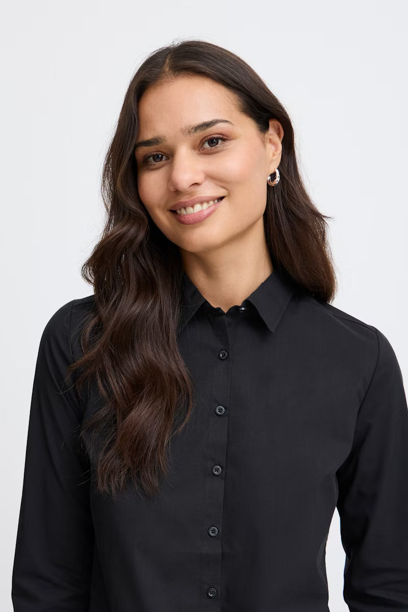 FRANSA Camicia Donna con botton-down dritta