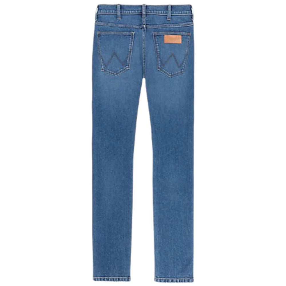 Wrangler · Jeans Larston uomo slim tapered blu medio