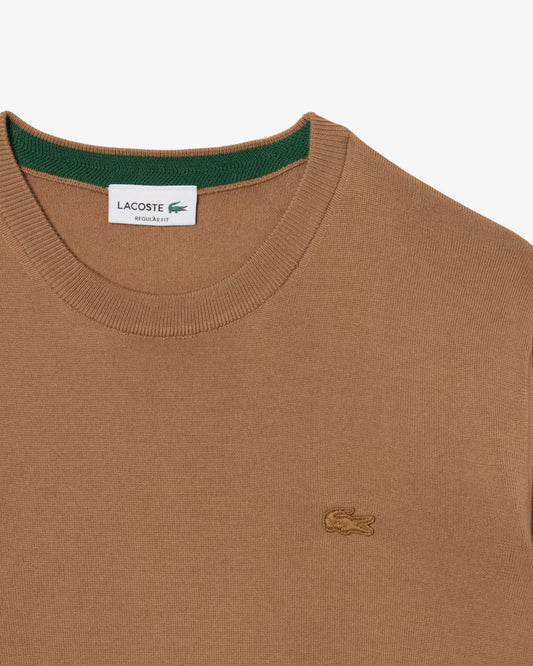 LACOSTE Maglione Uomo girocollo in lana merino