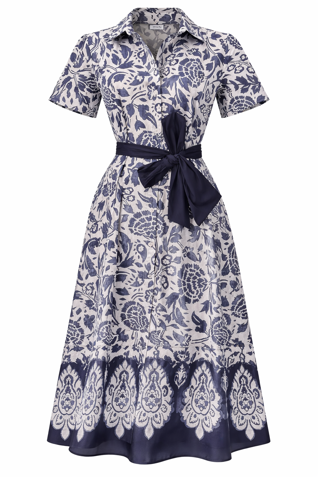 Rebeka Ross · Abito camicia donna midi fantasia floreale