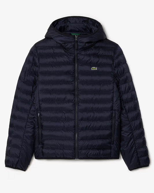 LACOSTE GIACCA UOMO TRAPUNTATA IMPERMEABILE