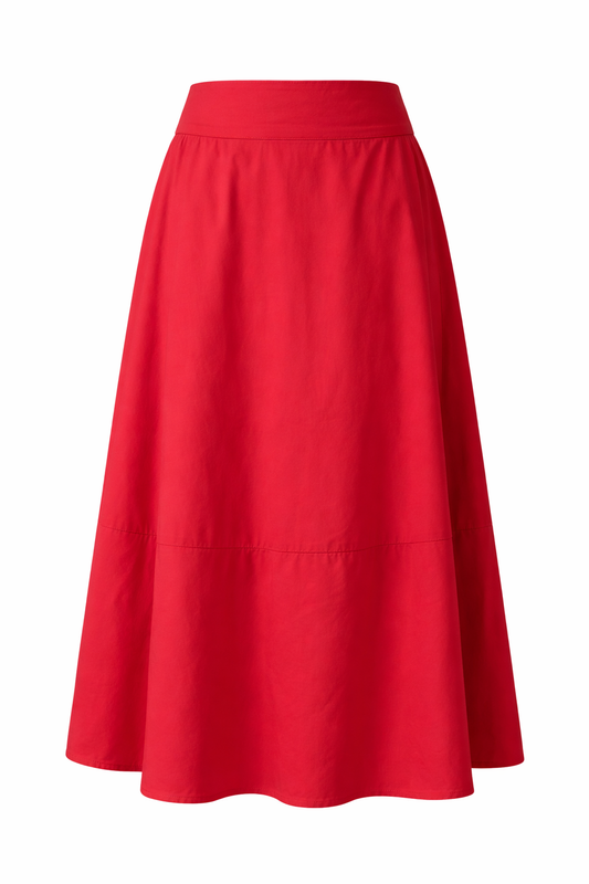 Six Months for Two · Gonna donna svasata midi rosso