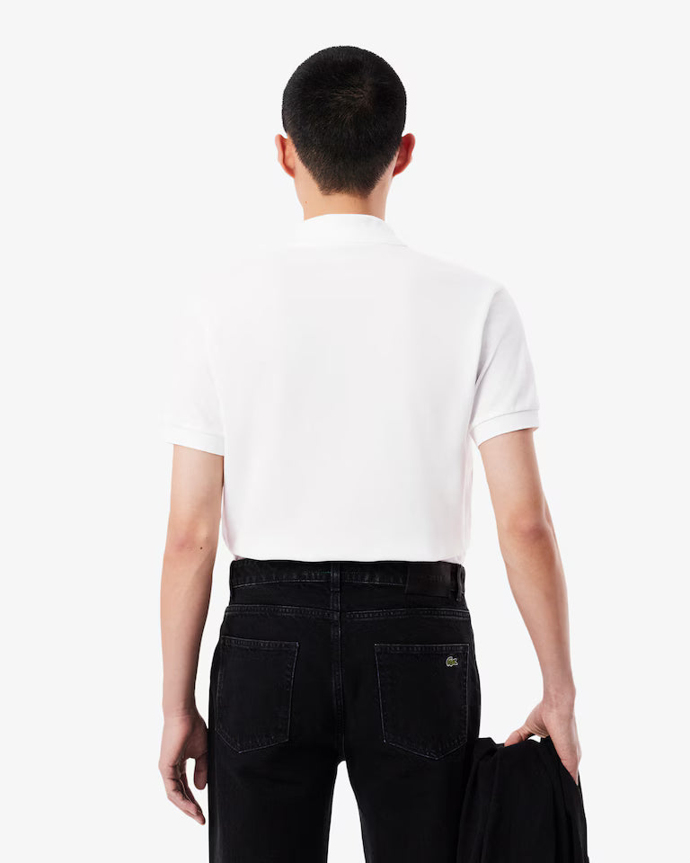 Polo Uomo Manica Corta Lacoste L1212 Bianca