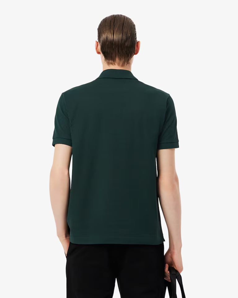 Lacoste · Polo L1212 uomo manica corta piqué verde