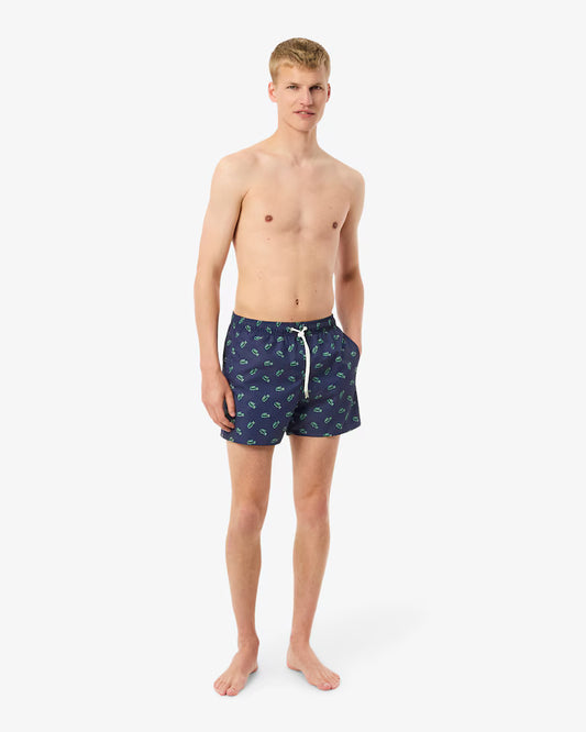 Lacoste · Costume uomo stampa coccodrillo