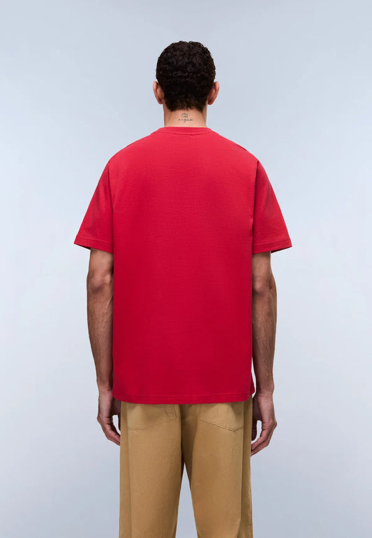 Napapijri · T-shirt SS-Box Logo uomo relaxed