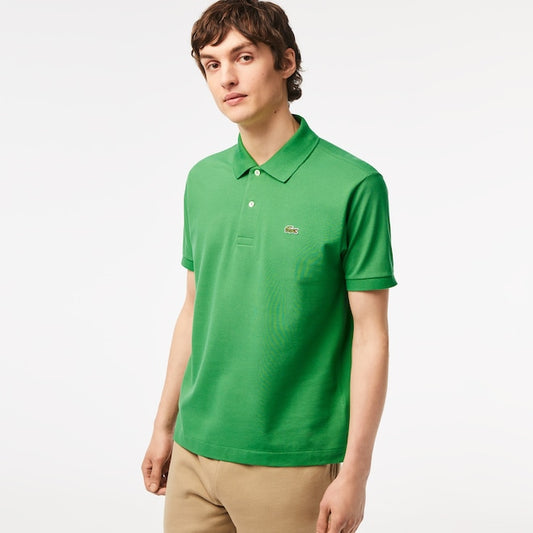 Polo Uomo Manica Corta Lacoste L1212 Verde L94
