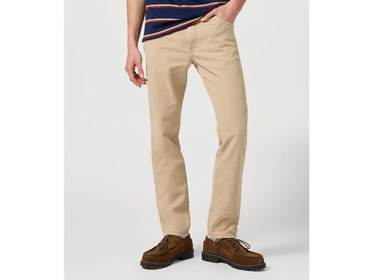 Wrangler · Pantalone Larston uomo slim lino e cotone