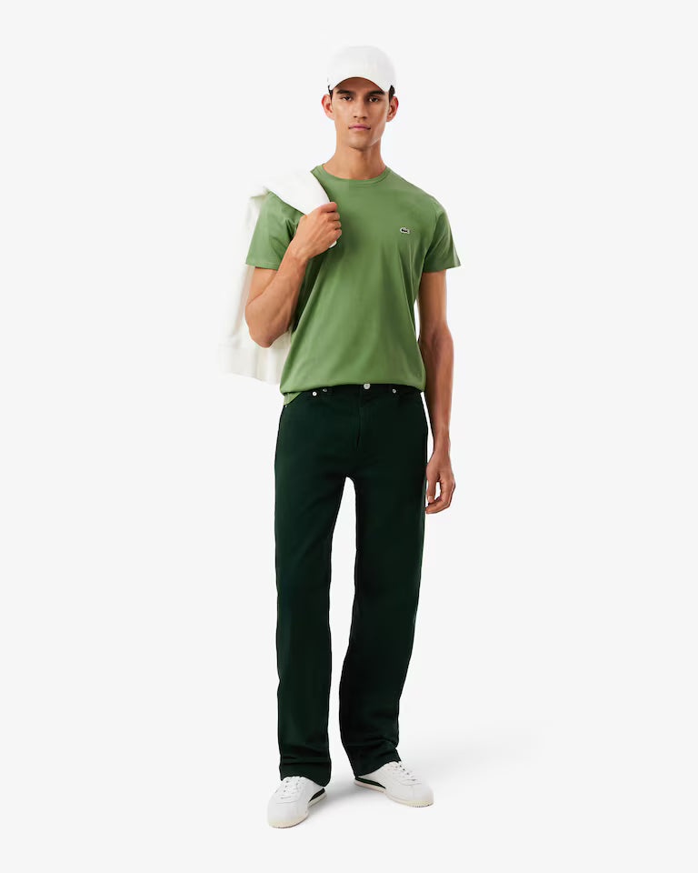 Lacoste · T-shirt uomo cotone pima verde
