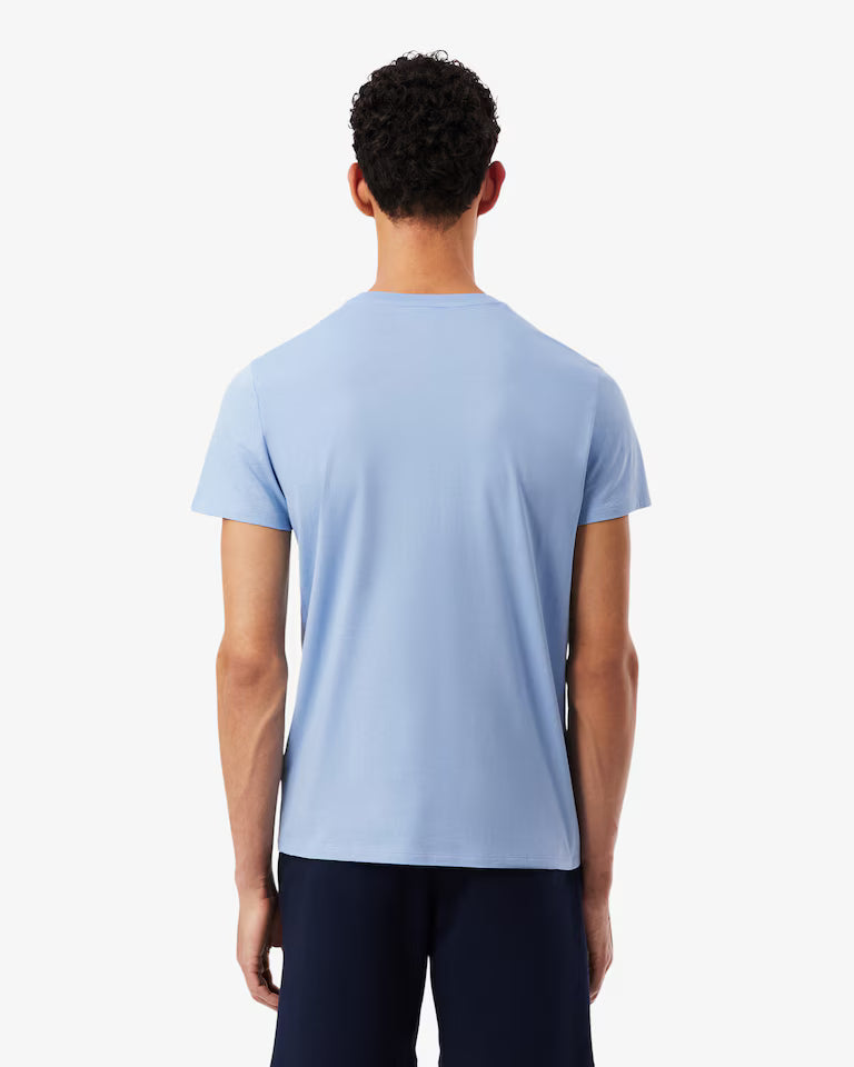 Lacoste · T-shirt uomo cotone pima celeste