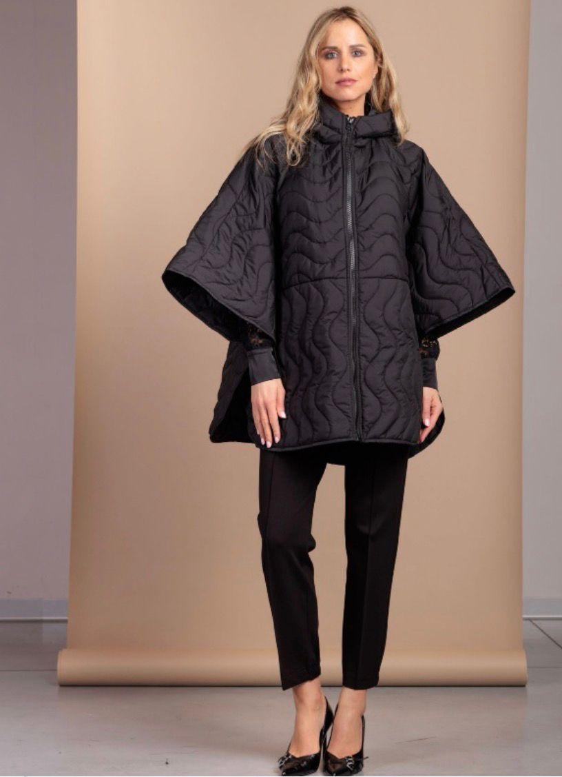 REBEKA ROSS Piumino Donna con collo coreana e manica 3/4 in poliestere