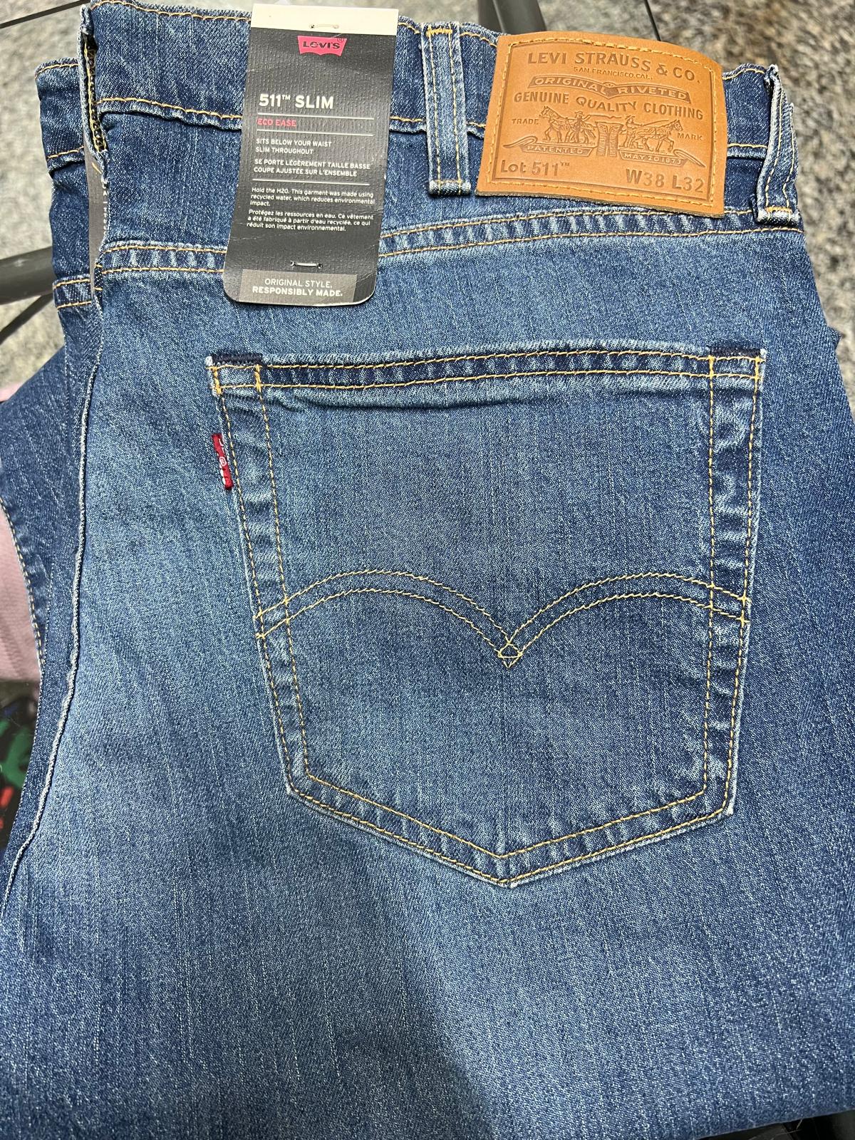 LEVI'S Jeans Uomo 511 slim in cotone