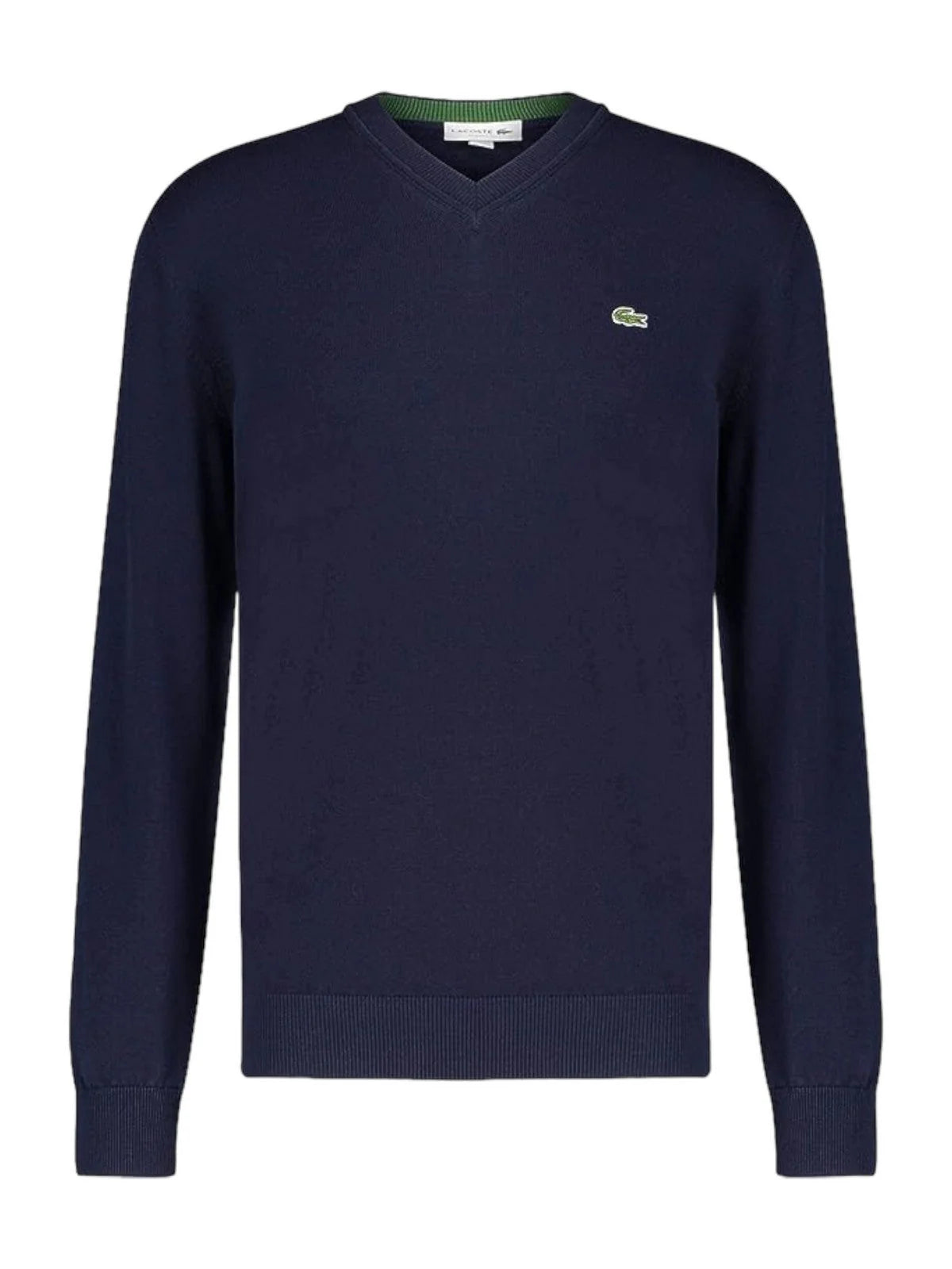 LACOSTE Maglione Uomo scollo a V in Cotone Scollo
