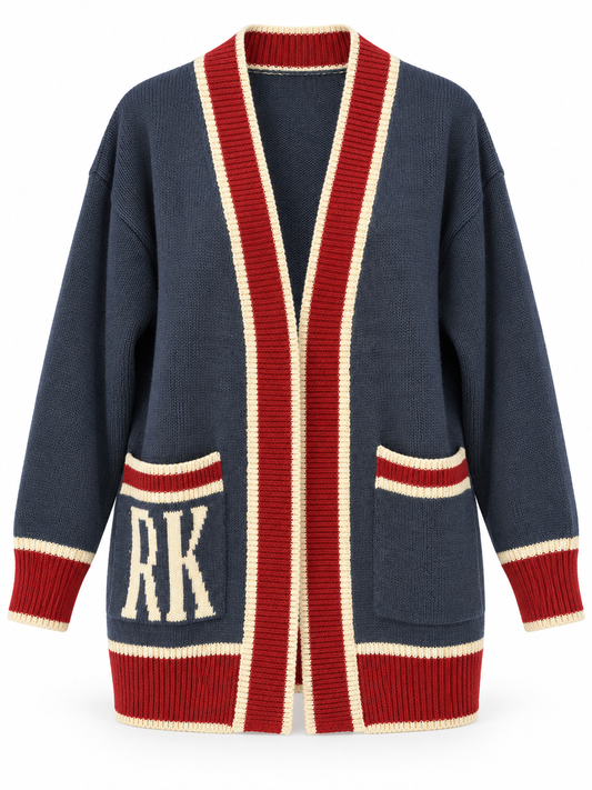 Rebeka Ross · Cardigan donna lungo college