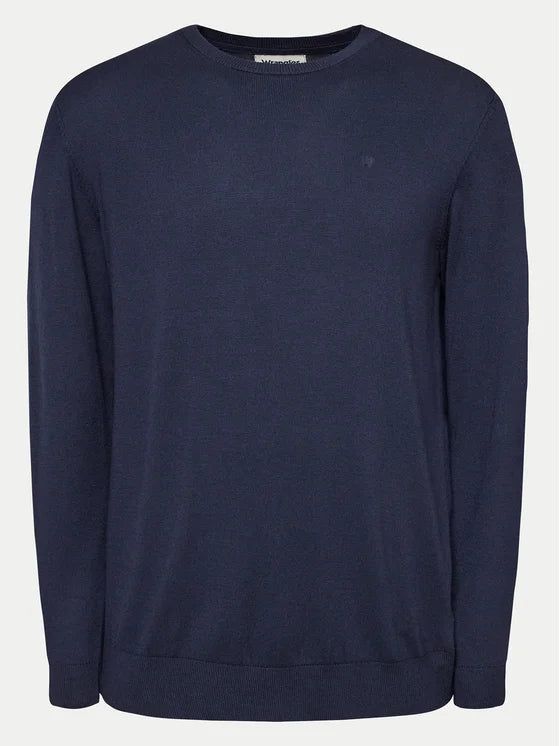 WRANGLER Maglione Uomo girocollo cotone misto lana “Crew Knit”