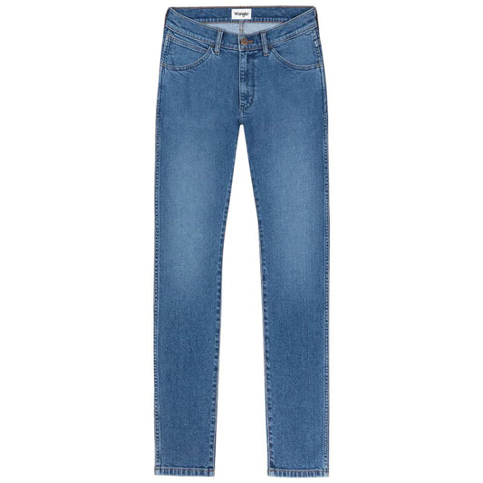 Wrangler · Jeans Larston uomo slim tapered blu medio