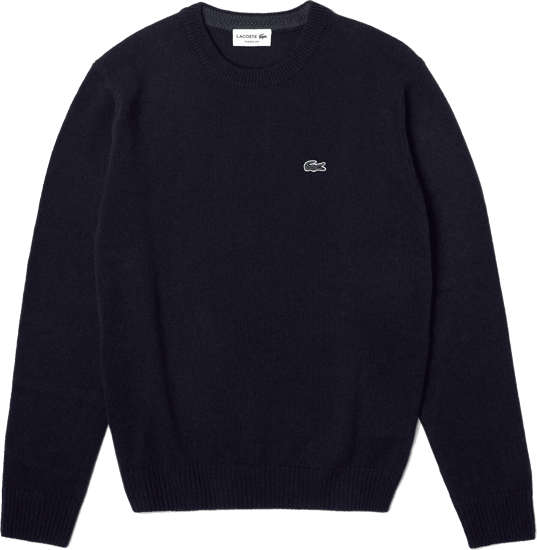 LACOSTE Maglione Uomo girocollo in 100% lana