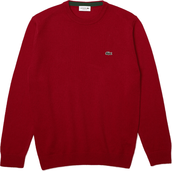 LACOSTE Maglione Uomo girocollo in 100% lana