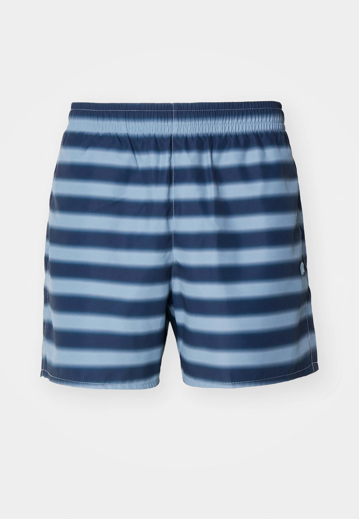 LACOSTE Costume Uomo in Poliestere Riciclato a Righe Orizzontali