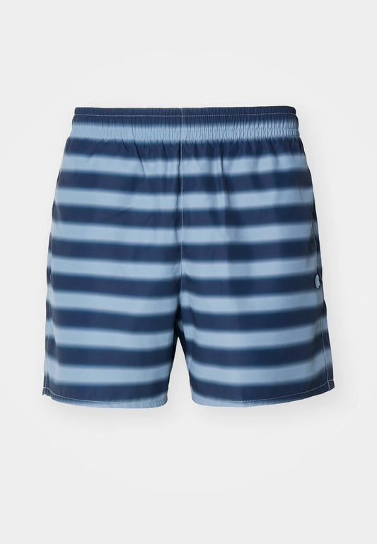 LACOSTE Costume Uomo in Poliestere Riciclato a Righe Orizzontali