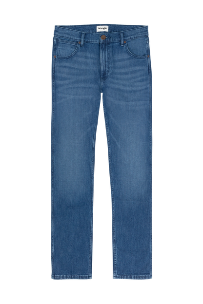 Wrangler · Jeans Greensboro uomo regular straight blu