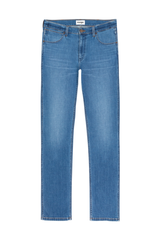 WRANGLER Jeans Uomo Regular Straight denim Softwear “Greensboro”