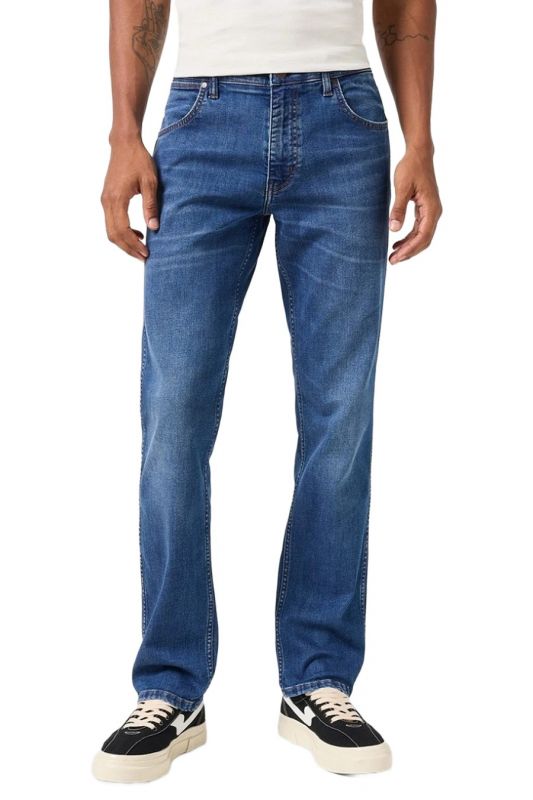 WRANGLER Jeans Uomo Regular Straight denim Dean “Greensboro”