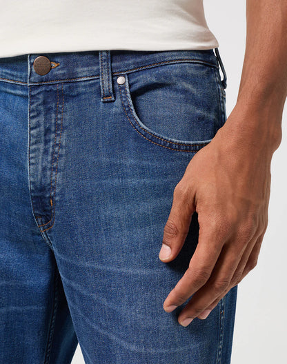 WRANGLER Jeans Uomo Regular Straight denim Dean “Greensboro”