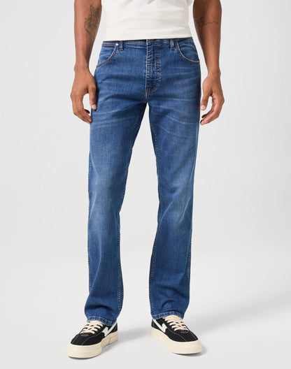 WRANGLER Jeans Uomo Regular Straight denim Dean “Greensboro”
