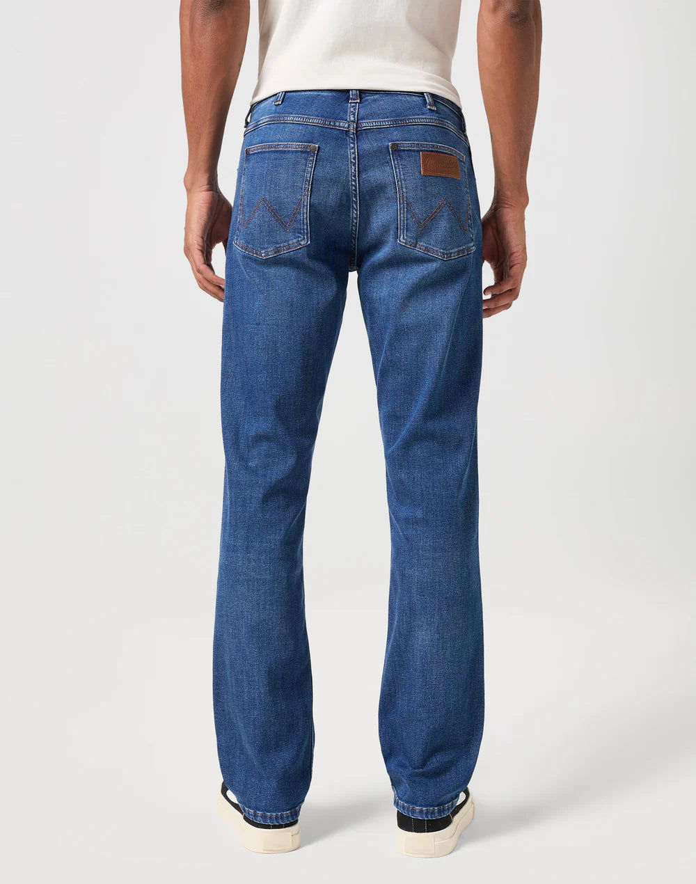 WRANGLER Jeans Uomo Regular Straight denim Dean “Greensboro”