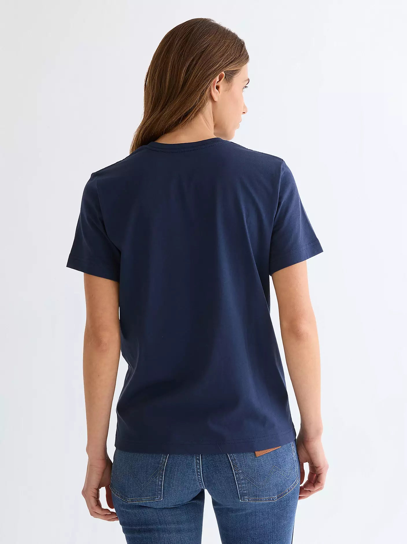 Wrangler T-shirt Donna girocollo in cotone
