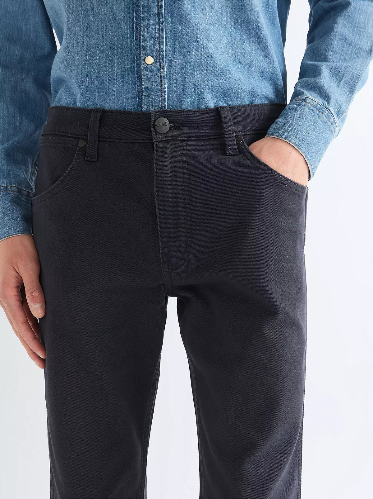 Wrangler · Jeans Greensboro uomo straight cotone stretch