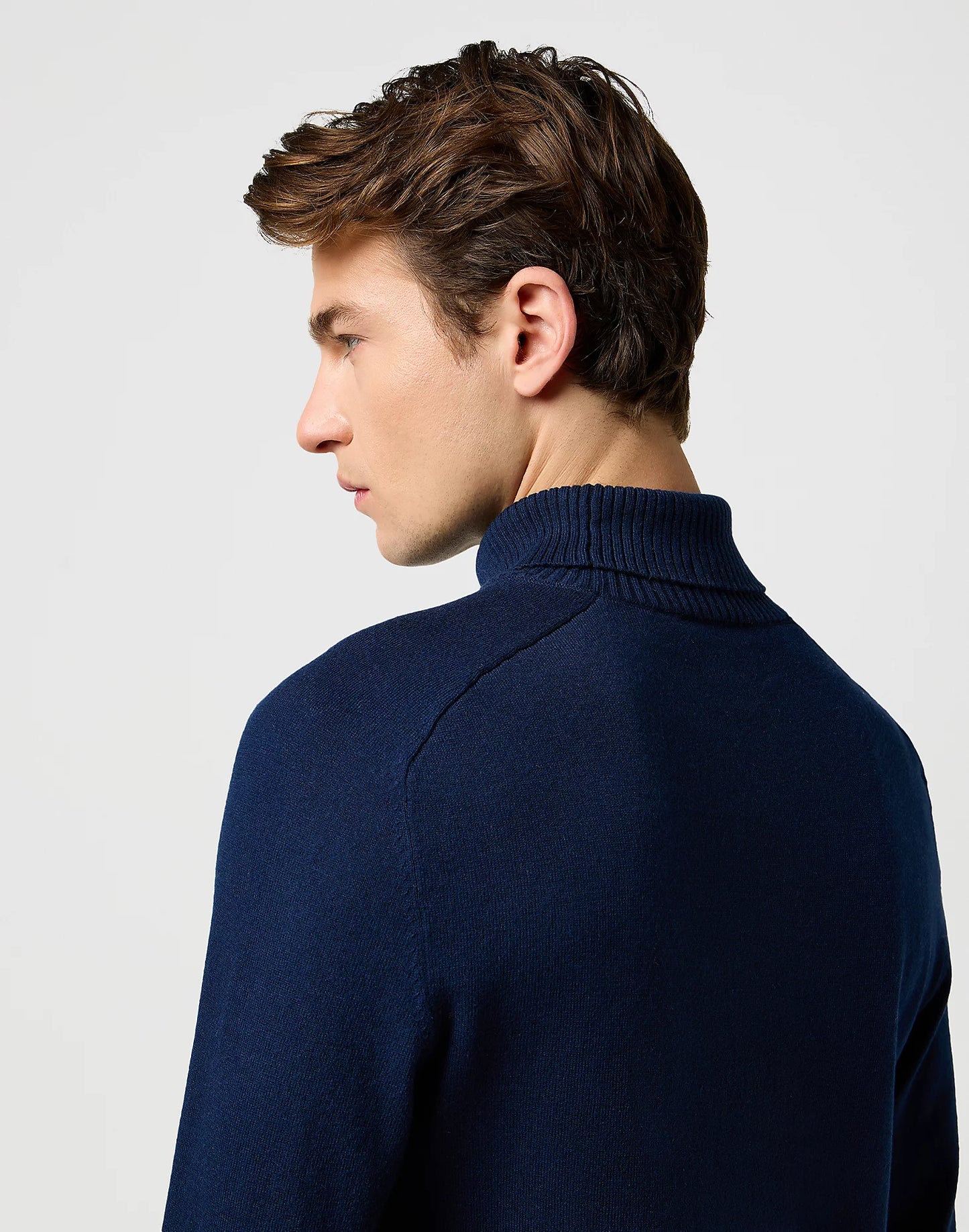 Wrangler Maglione Uomo a collo alto regular in misto lana