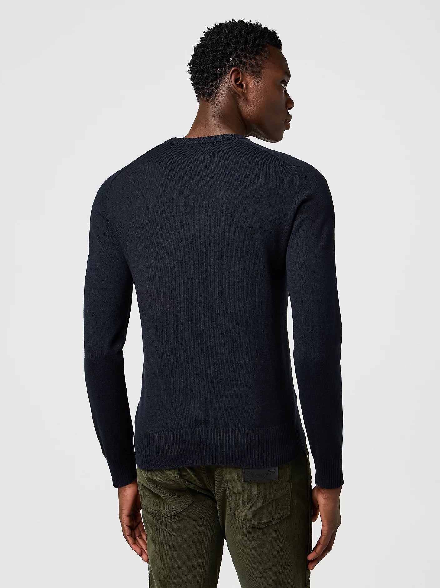 WRANGLER Maglione Uomo girocollo misto cotone e lana