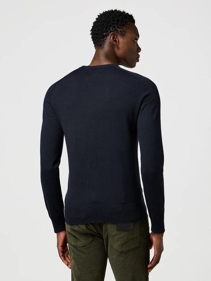 WRANGLER Maglione Uomo girocollo misto cotone e lana