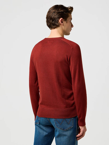 WRANGLER Maglione Uomo girocollo misto cotone e lana