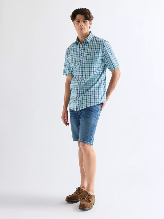 Wrangler · Bermuda Texas uomo regular blu
