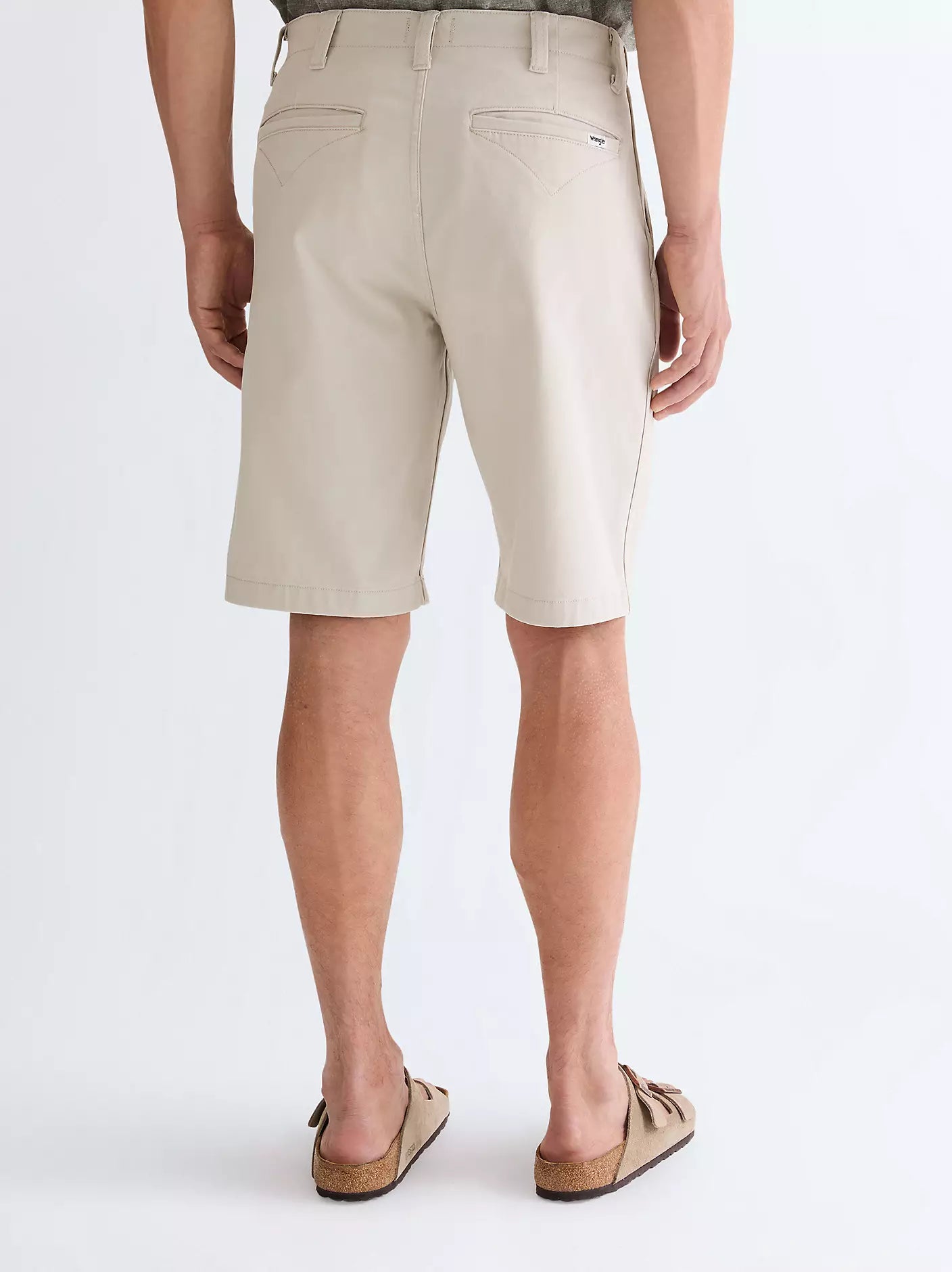 Wrangler Bermuda Uomo Chino in Cotone elasticizzato
