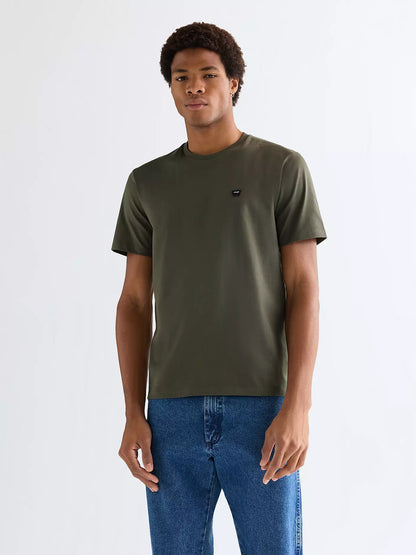 Wrangler T-Shirt Uomo Manica Corta in Cotone