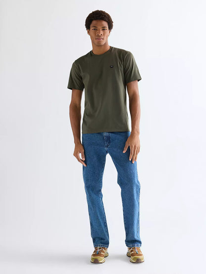 Wrangler T-Shirt Uomo Manica Corta in Cotone