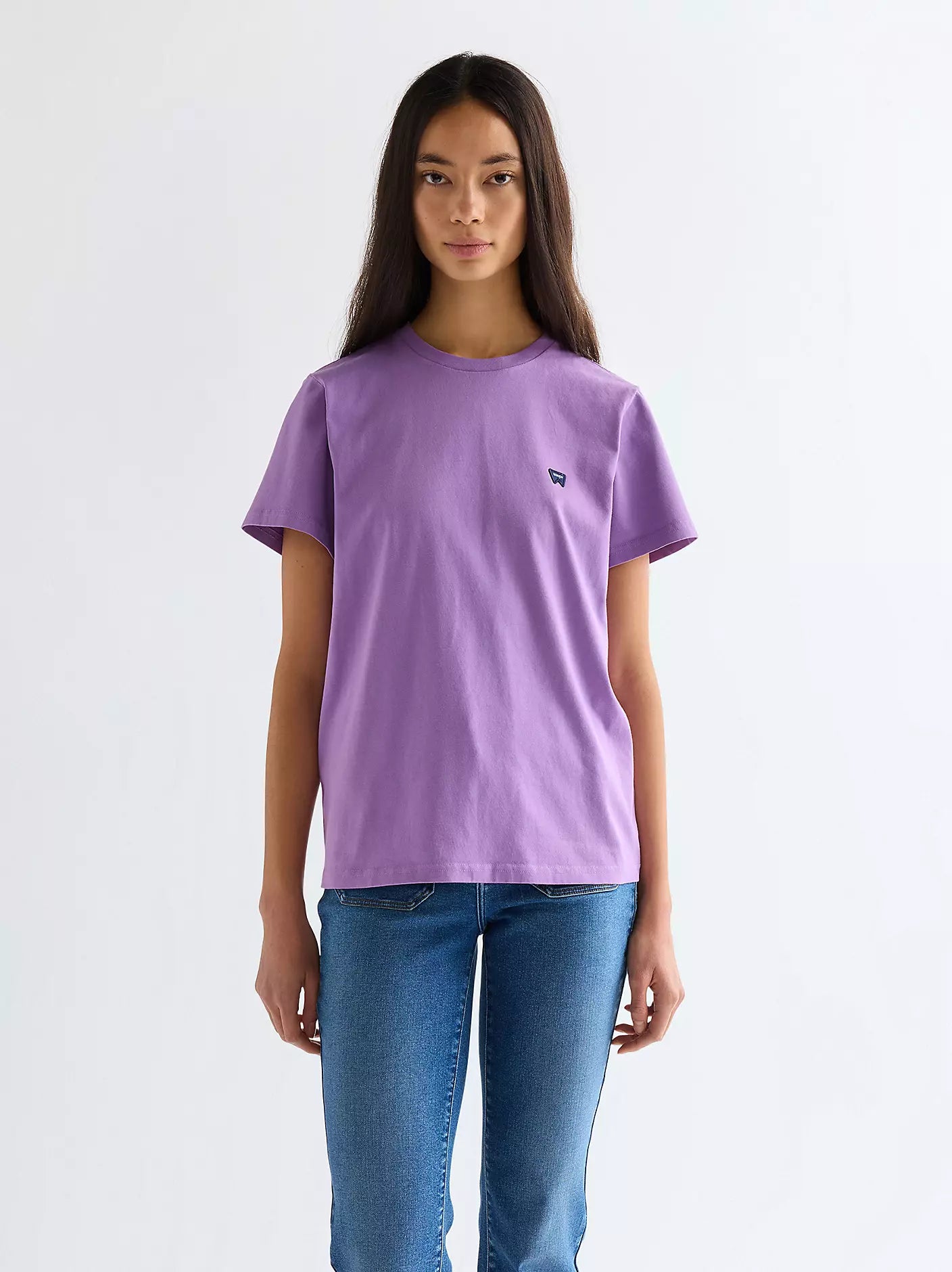 Wrangler T-shirt Donna girocollo in cotone