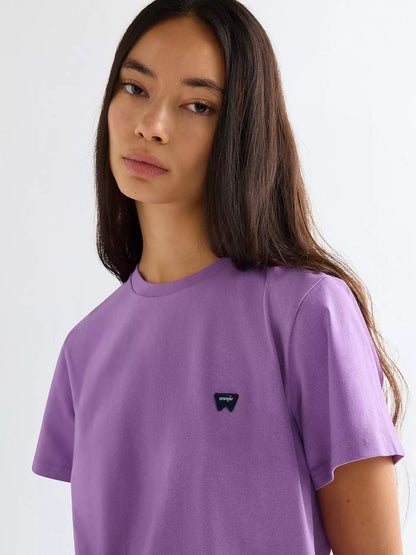 Wrangler T-shirt Donna girocollo in cotone