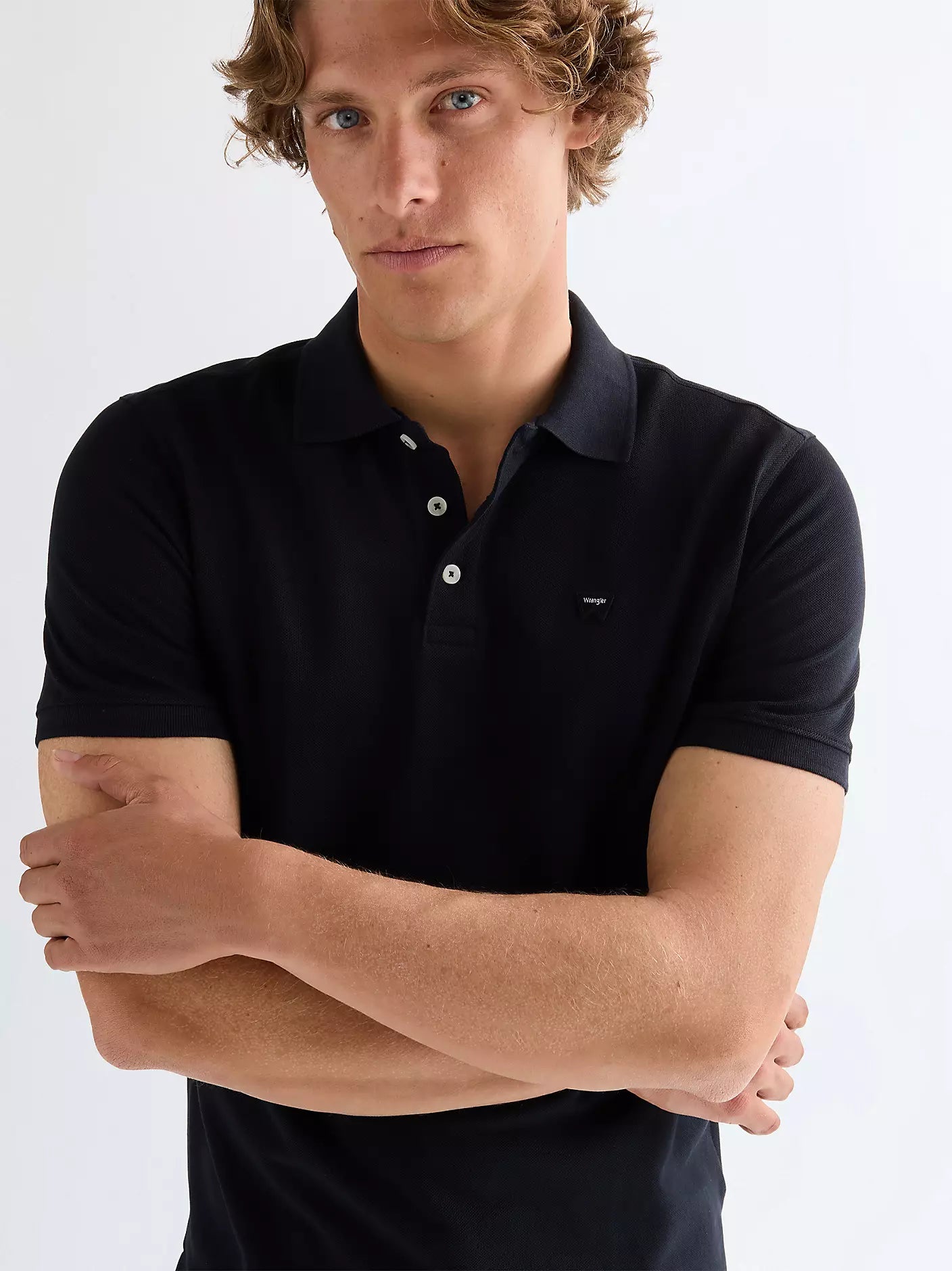 Wrangler · Polo uomo regular manica corta