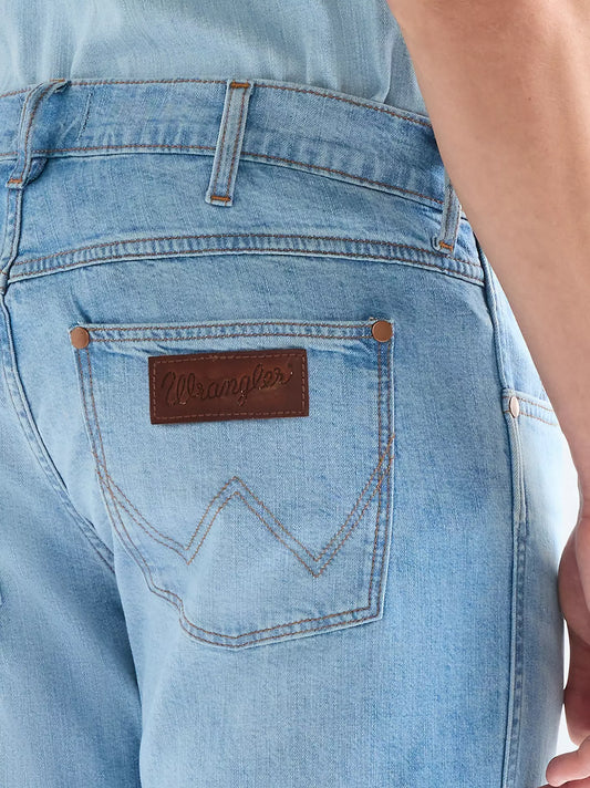 Wrangler · Jeans Greensboro uomo regular straight blu chiaro
