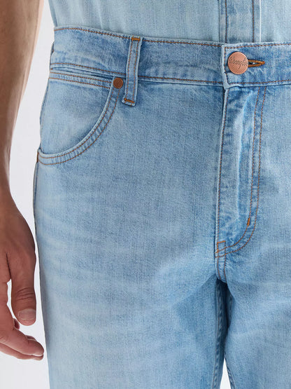 Wrangler · Jeans Greensboro uomo regular straight blu chiaro